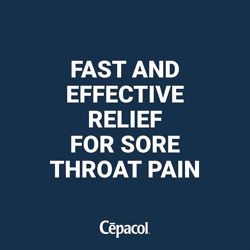 Cepacol® Instamax Arctic Cherry, Sore Throat Lozenges, 24 ct