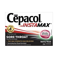 Cepacol® Instamax Berry Frost, Sore Throat Lozenges, 24 ct