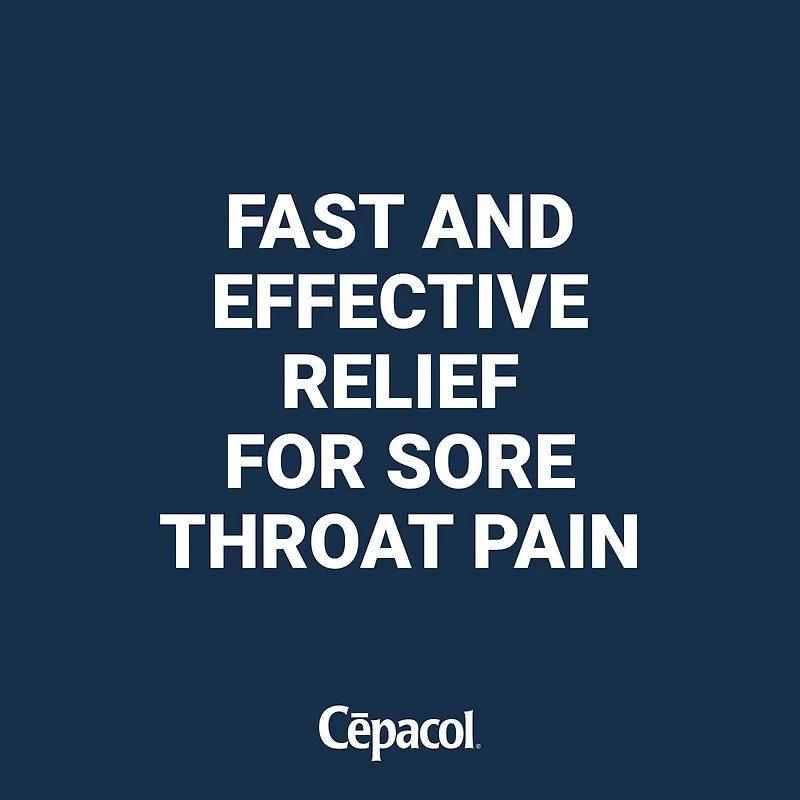 Cepacol® Instamax Berry Frost, Sore Throat Lozenges, 24 ct