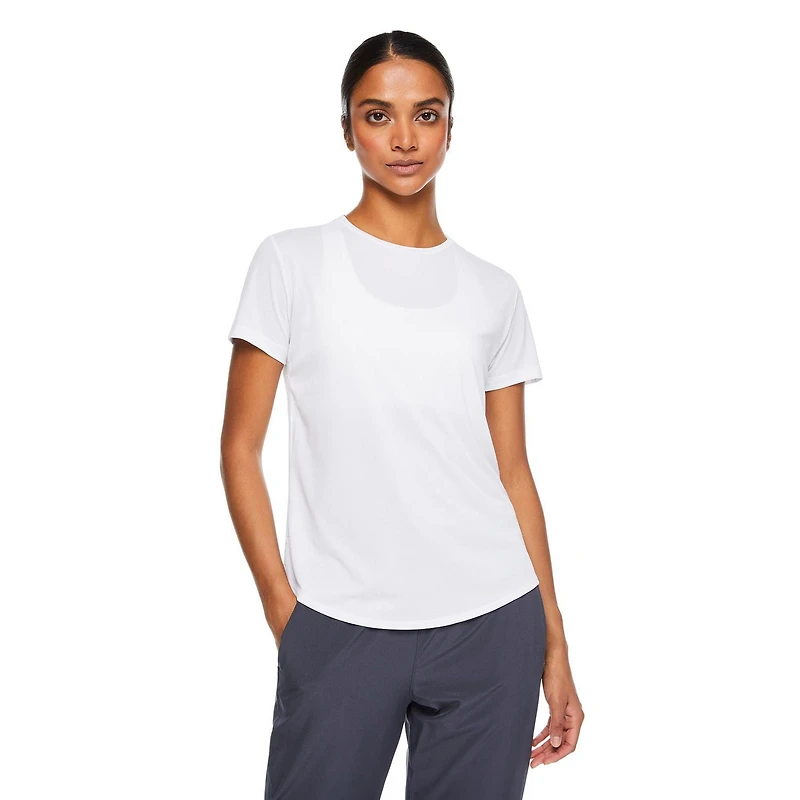 T-shirt à manches courtes Athletic Works pour femmes Tailles TP–TTG