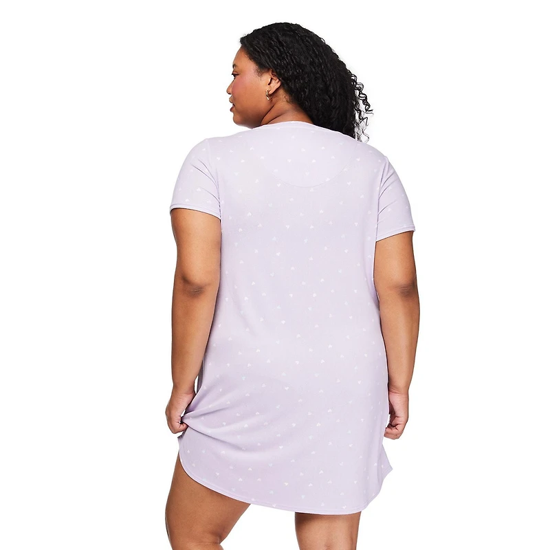 Chemise de nuit imprimée George Pluspour femmes