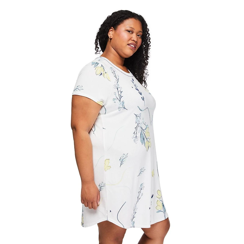 George Women's Plus Printed Sleepshirt