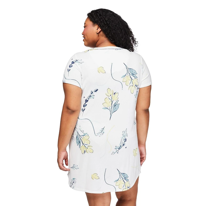 George Women's Plus Printed Sleepshirt
