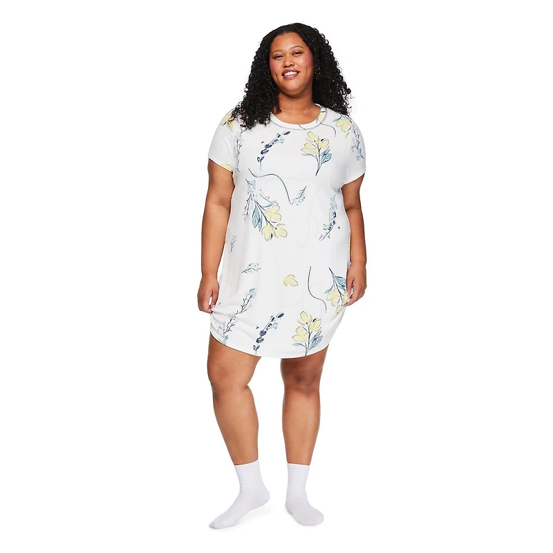 George Women's Plus Printed Sleepshirt