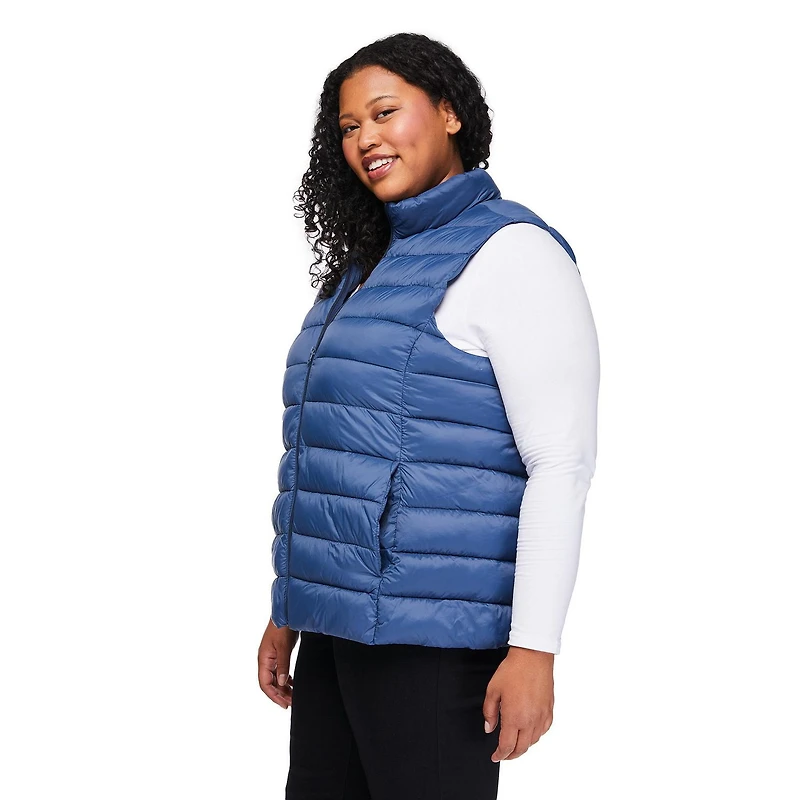 George Women's Plus Packable Puffer Vest