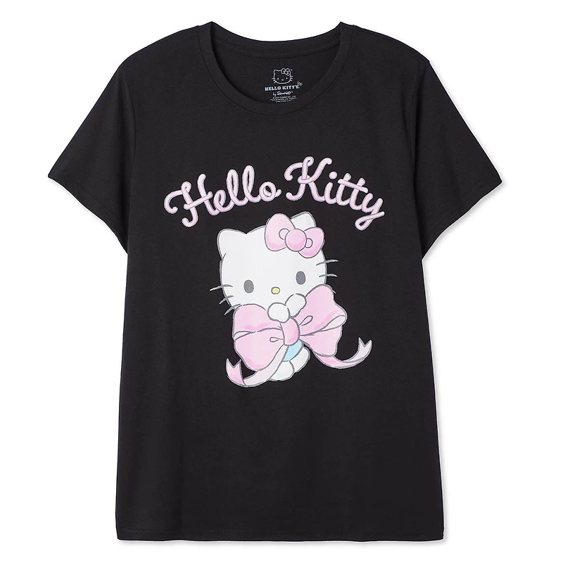 Hello Kitty Women's Plus Short Sleeve Tee