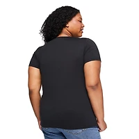 The Pink Closet Women's Plus Paris T-Shirt