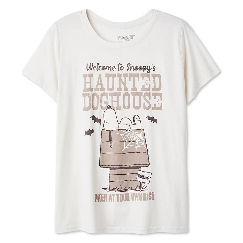 T-shirt Snoopy Peanuts Plus pour femmes