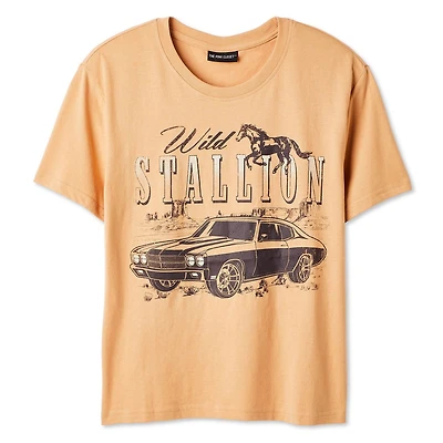 T-shirt Wild Stallion The Pink Closet pour femmes
