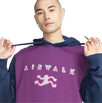 AIRWALK MENS GRAPHIC PULL OVER FLEECE