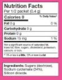 Sweet'N Low Zero Calorie Sweetener, 200 Count