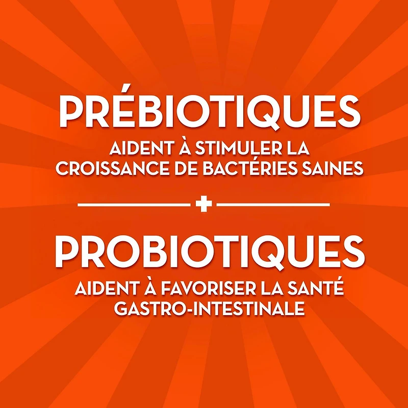 Align – Probiotique – Gélifiés – Probiotiques + prébiotiques de soutien à la régularité – – Saveur de fruits – Aide à soulager en douceur la constipation et l’irrégularité, aide à soutenir la santé gastro-intestinale