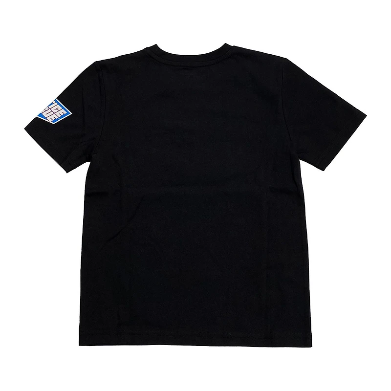 Justice League Boys Heroes Mashup T-shirt à manches courtes