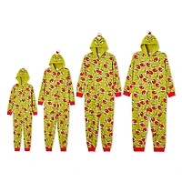 Pyjama 1 pièce The Grinch pour la famille Tailles pour toute la famille