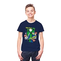 T-shirt Minecraft Creeper Blast pour garçon