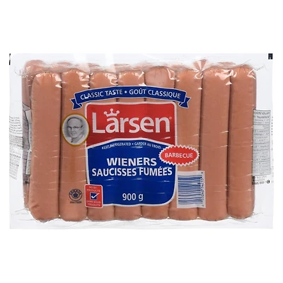 Larsen Barbecue Style Wieners, 900 g