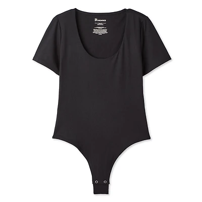 No Boundaries Women's Scoop-Neck Bodysuit