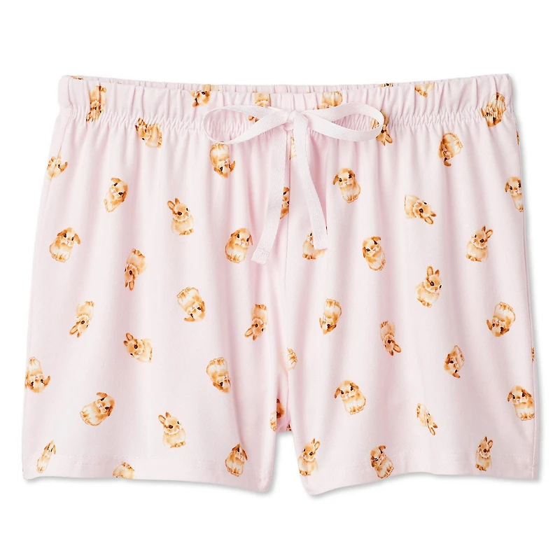 No Boundaries Women's Peached Sleep Short