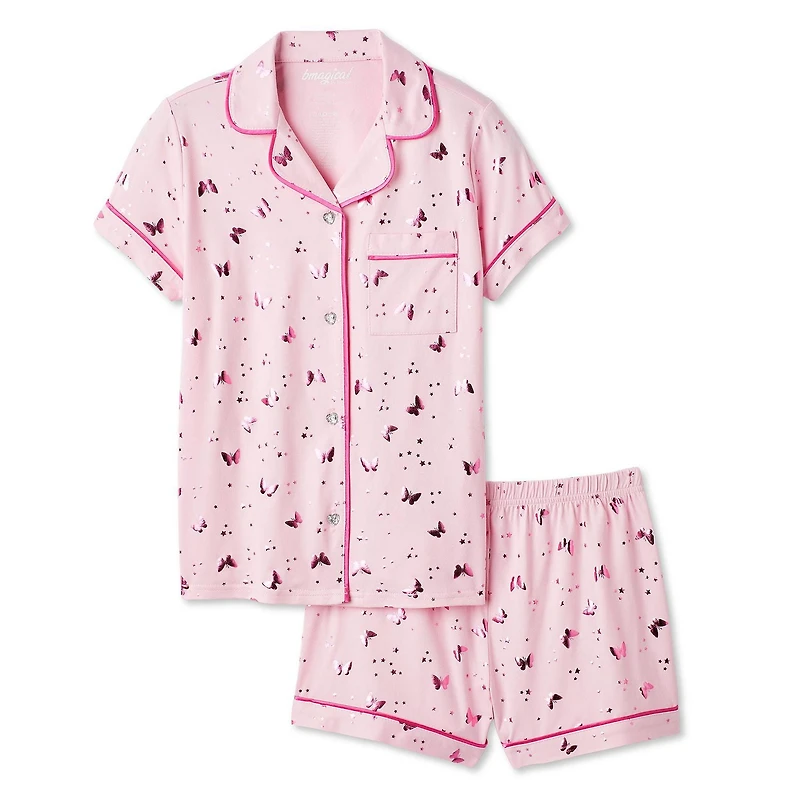 Bmagical Girls' Two Piece Pajama Set