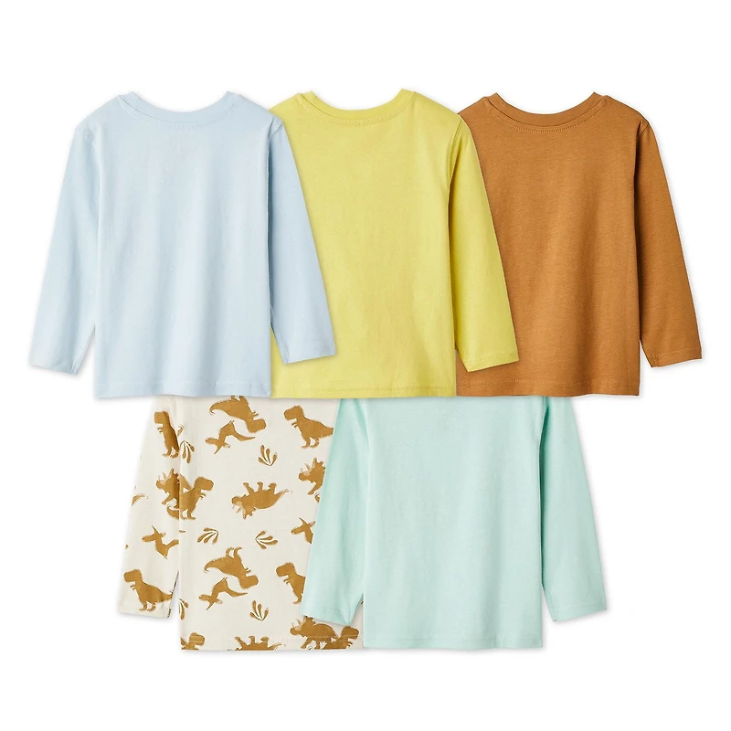 George Toddler Boys' Long-Sleeve T-Shirt 5-Pack