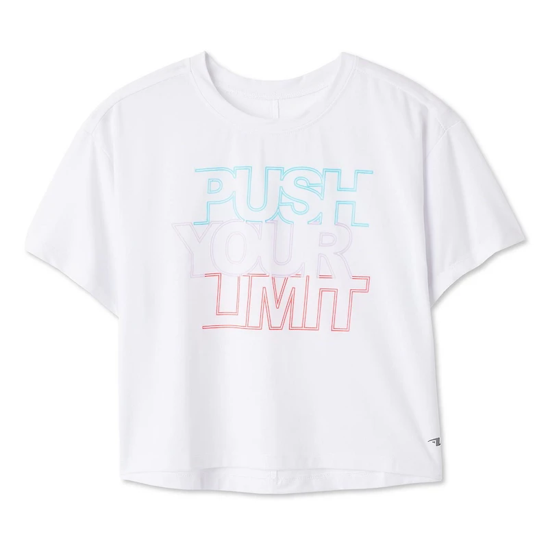 Athletic Works Girls' Boxy T-Shirt