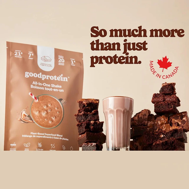 Good Protein, Chocolate Fudge All-in-One Shake, 440g
