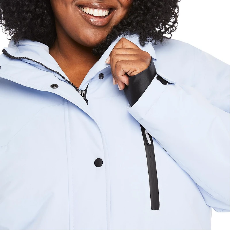 Manteau de ski Athletic Works Plus pour femmes Tailles 1X-4X