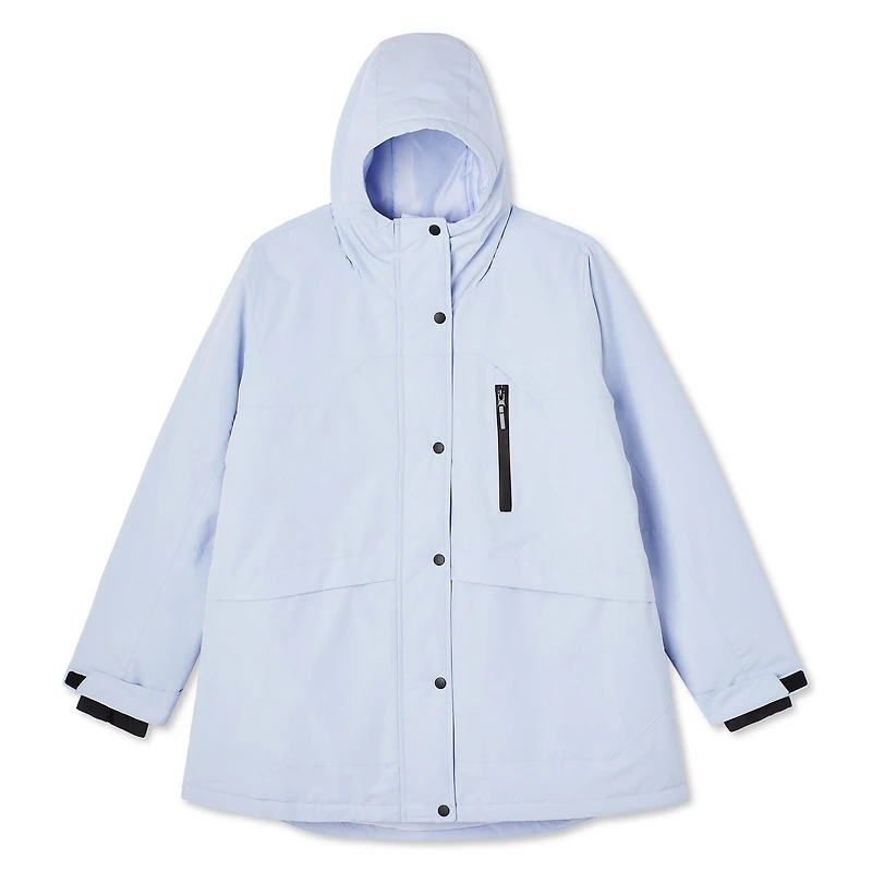 Manteau de ski Athletic Works Plus pour femmes Tailles 1X-4X