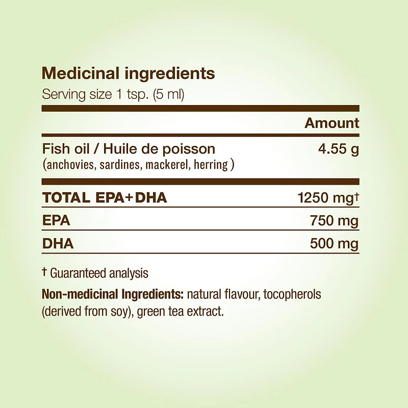 Nature's Way NutraSea Omega 3 Lemon Liquid