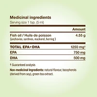 Nature's Way NutraSea Omega 3 Lemon Liquid