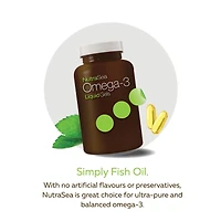 NutraSea Oméga-3 Gélules liquides