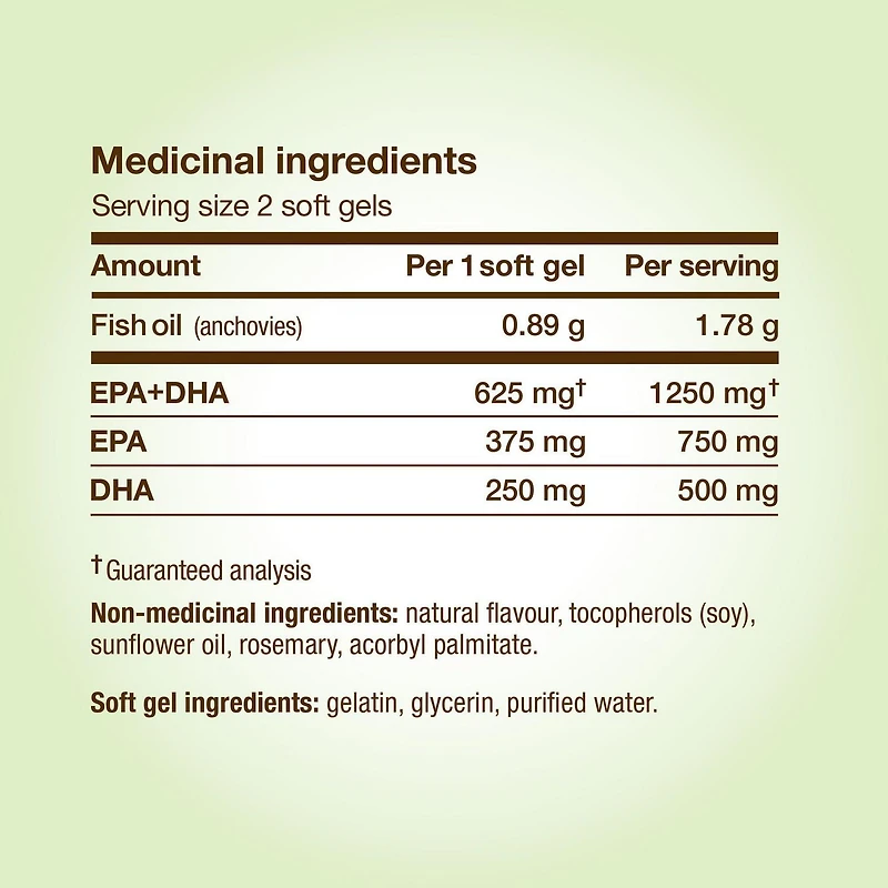 NutraSea Oméga-3 Gélules liquides