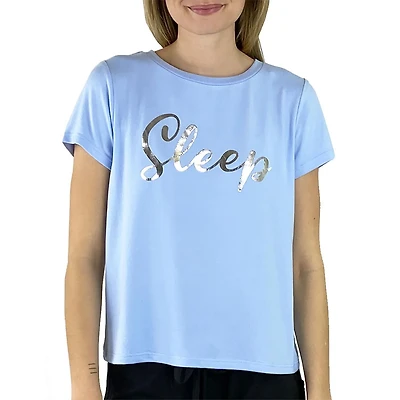T-Shirt de nuit Peace Love & Dreams pour femmes