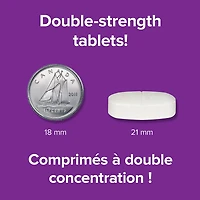 Webber Naturals® Glucosamine Chondroitin MSM Double Strength,  500/400/400 mg, 120 Tablets, BONUS! 33% More