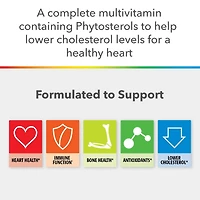 Centrum Cardio Multivitamin and Multimineral Supplement Tablets, 90 Count