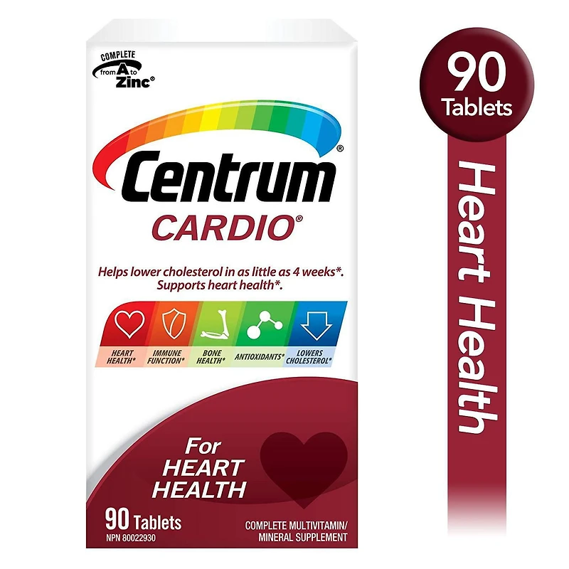 Centrum Cardio Multivitamin 90's