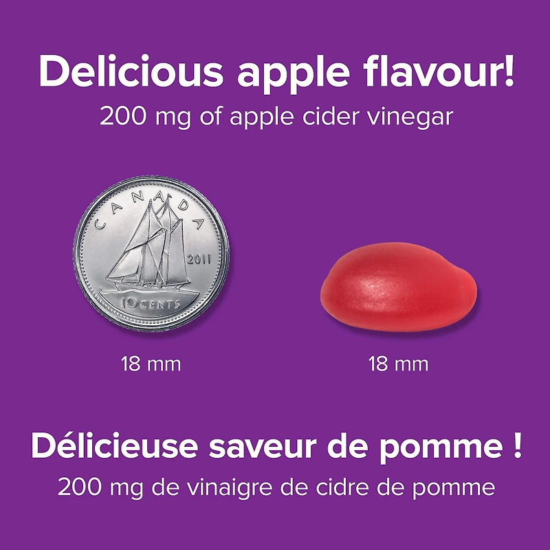 webber naturals Vinaigre de cidre de pomme pomme 90 Gelifies