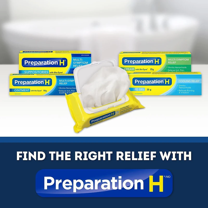 Preparation H® PE Gel (25 g) with Phenylephrine & Witch Hazel, Cooling Hemorrhoid Relief 25g