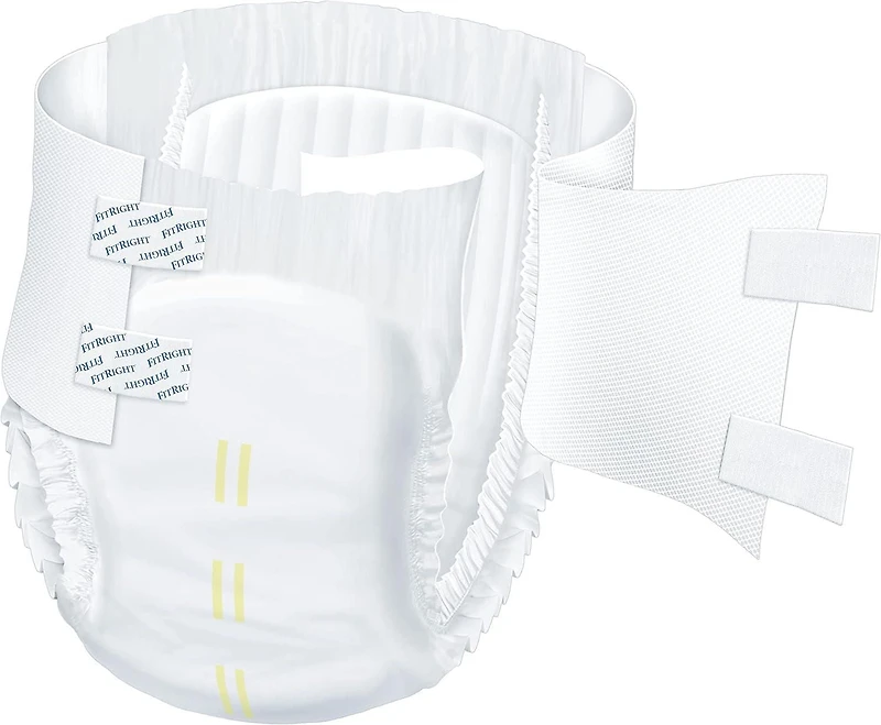 Culottes d'incontinence FitRight Ultra pour adultes, taille M, pour tour de taille 32"-44", sachet de 20