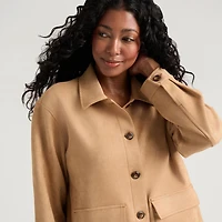 Mexx Women’s Faux Suede Jacket