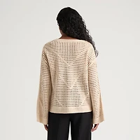 Mexx Women’s Crochet Knit Top