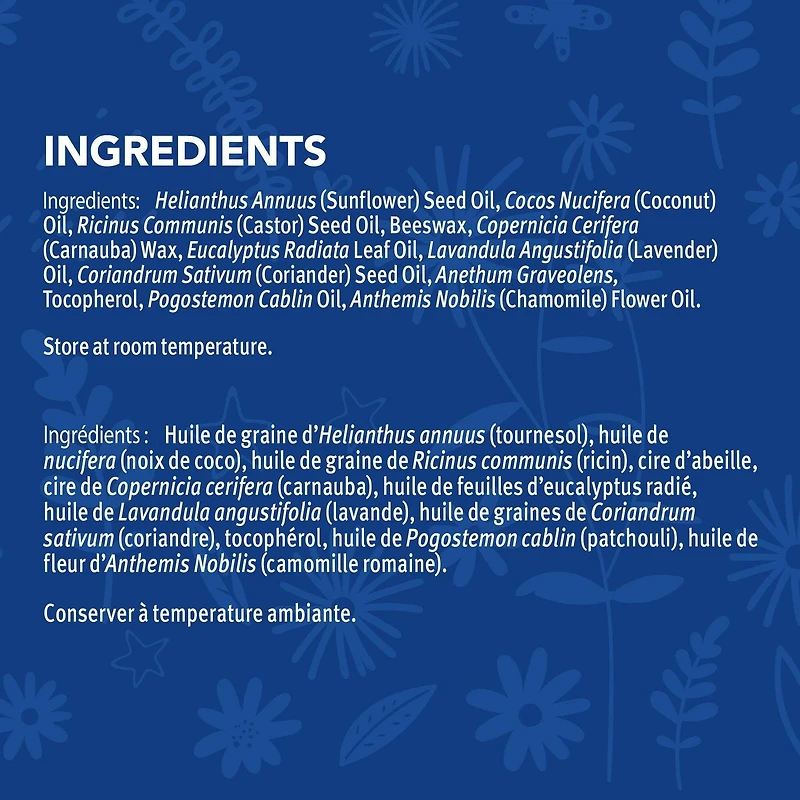 Pommade apaisante pour bébé hydraSense – apaise et réconforte en douceur; sans gelée de pétrole; non irritant; avec ingrédients de source naturelle : eucalyptus, lavande et camomille; testée par des pédiatres. 43 g