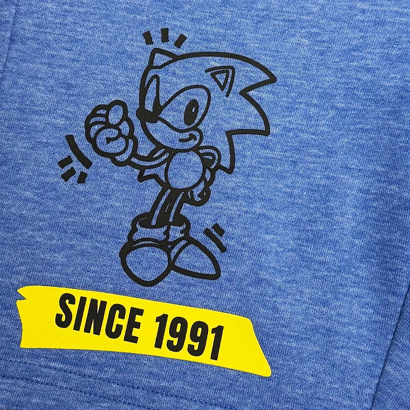 Short Doodle Sonic Garçons