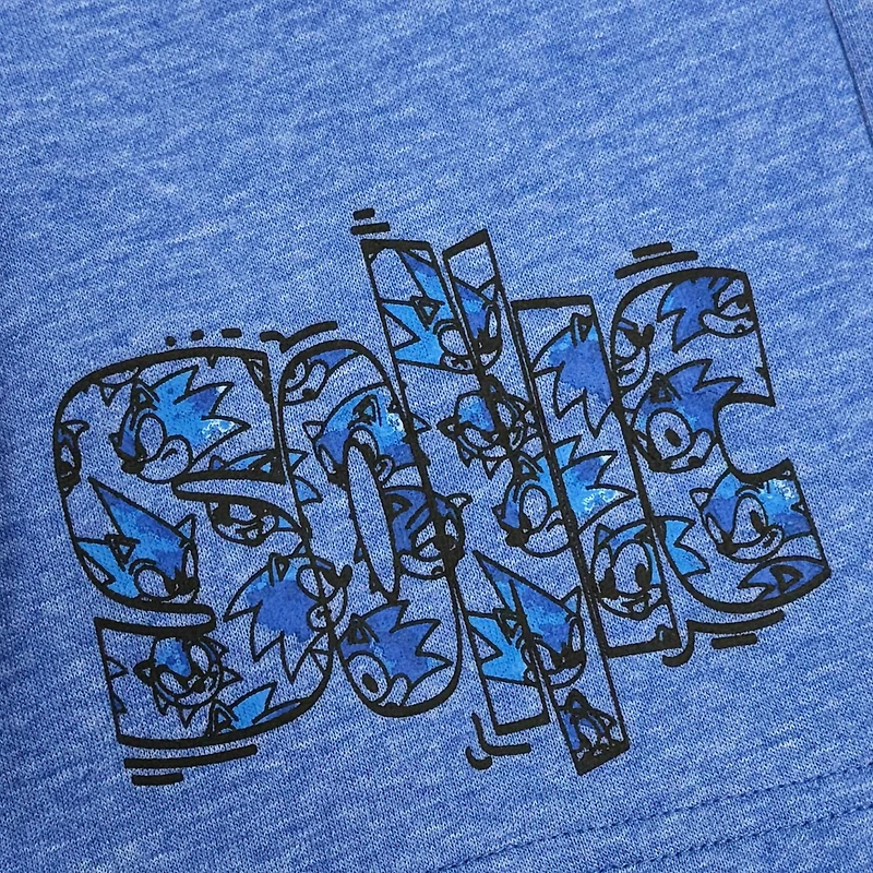 Short Doodle Sonic Garçons
