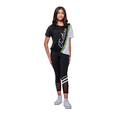 Leggings Justice Stripes pour filles