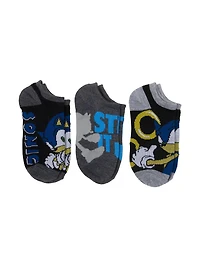Pokemon Boys' Lowcut Socks, 3 Pack, Sizes 11-2; 3-6