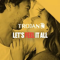 Trojan Naked Sensations Ultra Ribbed Lubricated Condoms