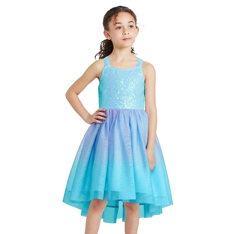 George Girls' Gradient Mesh Dress