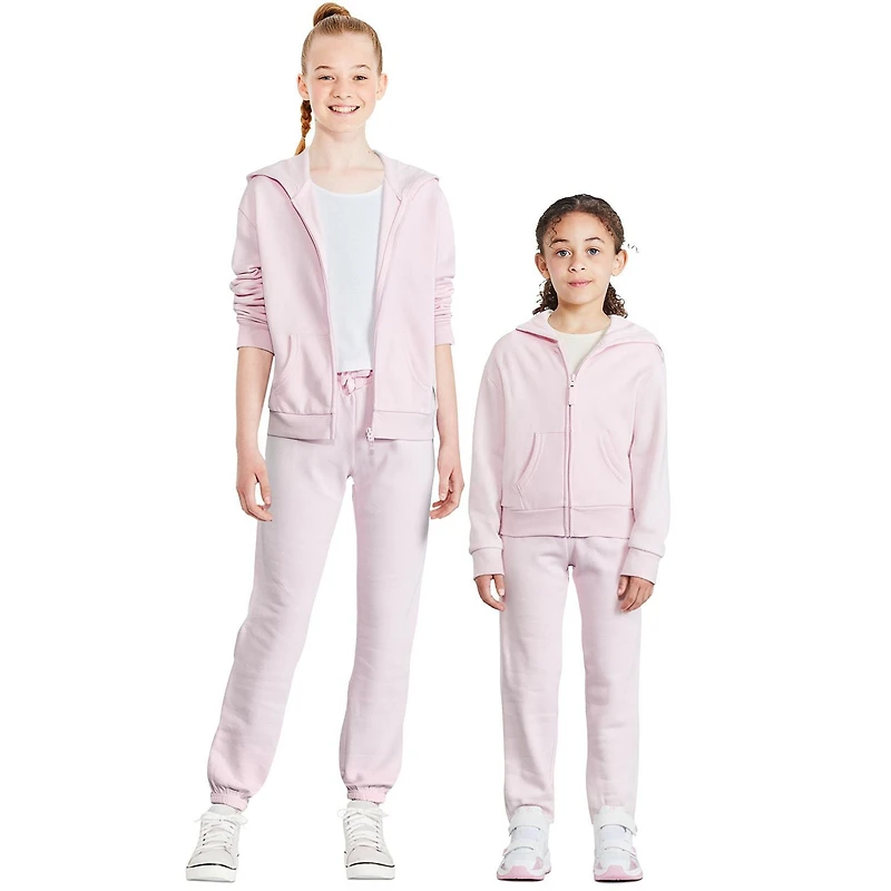 Haut à capuchon zippé sur la longueur George pour filles