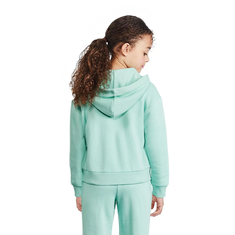 Haut à capuchon zippé sur la longueur George pour filles